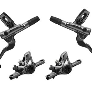 JUEGO DE FRENOS MTB DISCO HIDRAULICOS BL/BR-M9100 XTR 2 PISTONES SHIMANO